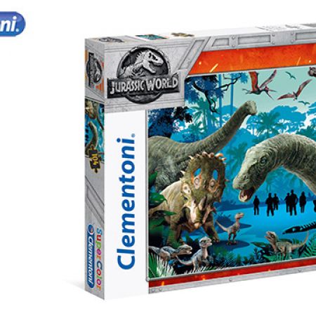 Clementoni Jurassic World 1 SuperColor Puzzle 104 Pcs - Makhsoom