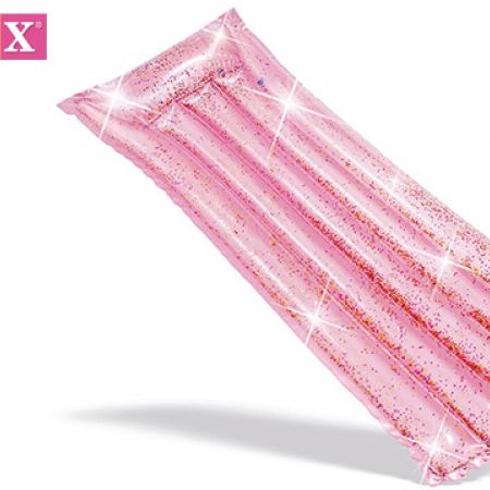 Intex Inflatable Pink Glitter Mat - Makhsoom