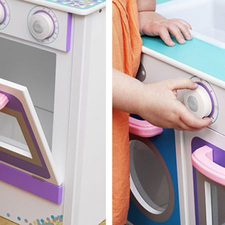 Lot Chive Plum Toy Kitchen Plum Plum Cook-a-lot Chive Wooden