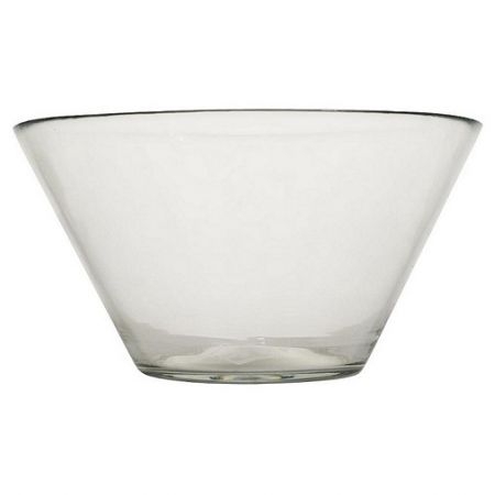 Salad Glass Bowl 14 x 27.5 x 27.5 cm