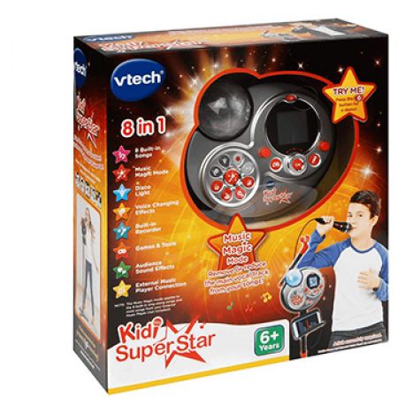 Vtech Kidi Super Star Black English Makhsoom