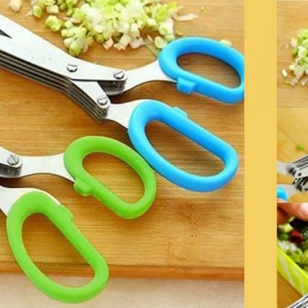 Multi-layered Scissors - Blue - Makhsoom