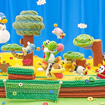 Nintendo Poochy Yoshi Woolly World Yarn Poochy amiibo Nintendo