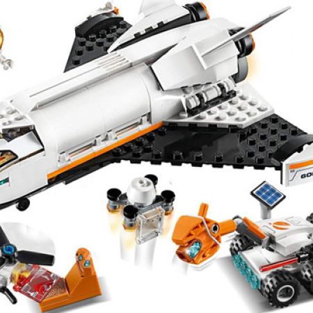 Lego Mars Research Space Shuttle Building Kit 273 Pcs Makhsoom