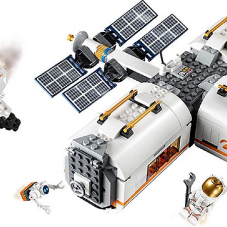 Lego City Lunar Space Station 412 Pcs Makhsoom