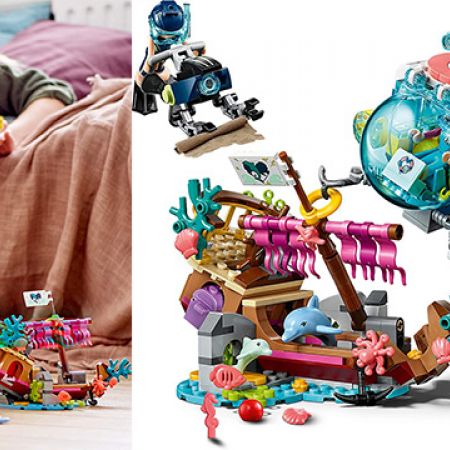 Lego Friends Dolphin Rescue Mission Boat Playset 363 Pcs Makhsoom - Main Image