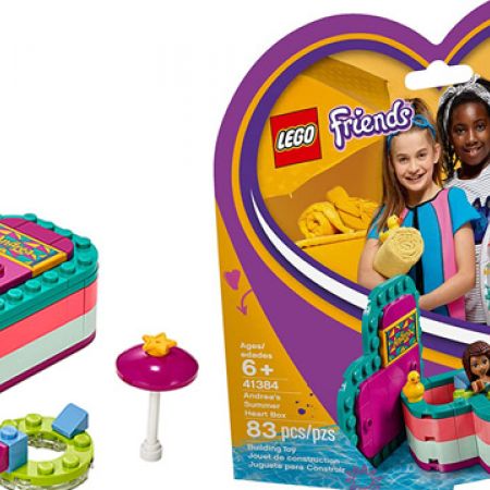 Lego Friends Andrea Summer Heart Box 83 Pcs Makhsoom