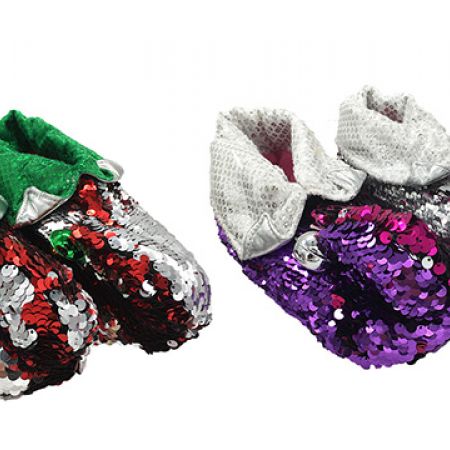 Sequin discount elf slippers